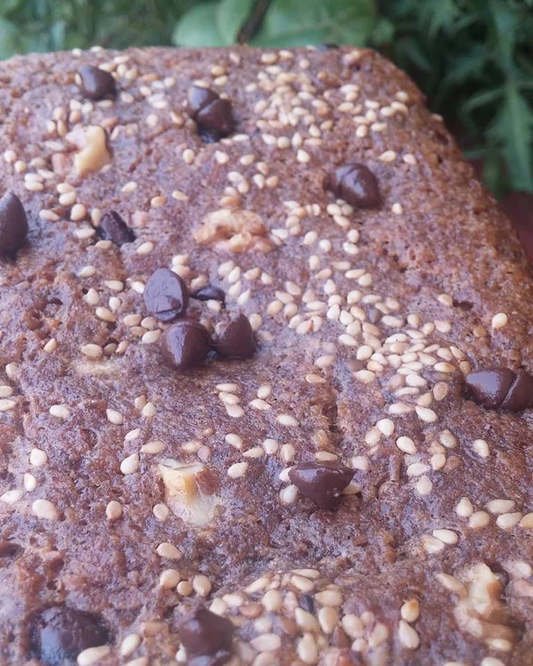 High Fiber Coconut Flour Banana Bread - No Sugar